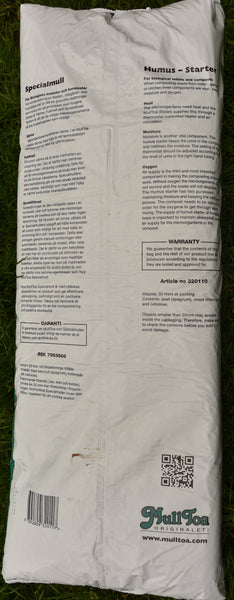 Humus starter information for Biolet Composttoilet