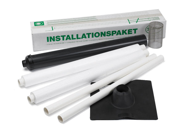 Vertical installation kit Biolet 55  (going towards the ceiling)